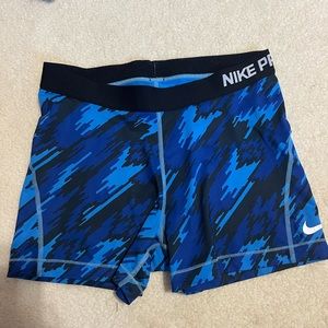 Blue Nike Pros
